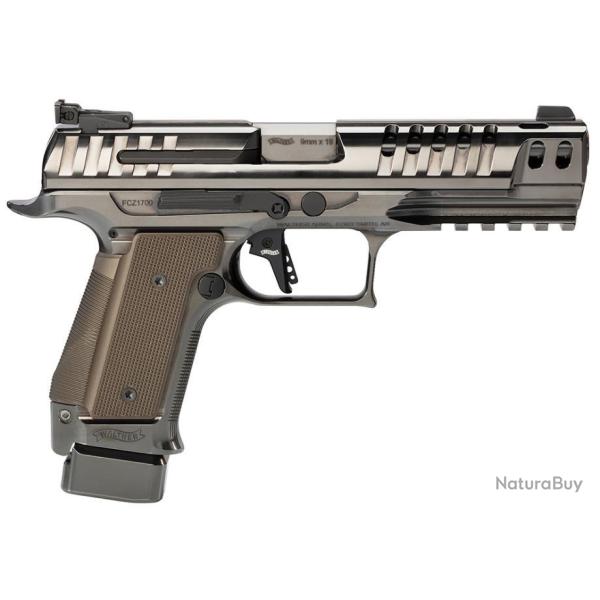 WALTHER Q5 MATCH SF BLACK DIAMOND DLC CAL. 9 MM PARA SA 17CPS 127MM NON FILET� HAUSSE R�GLABLE