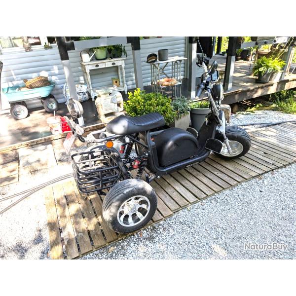 TRYCICLE ELECTRIQUE A IMMATRICULER AVEC CERTIFICAT D'ORIGINE   vend ou �change