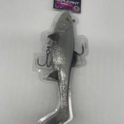 Leurre replicant Fox rage Wobble Silver baitfish 23cm