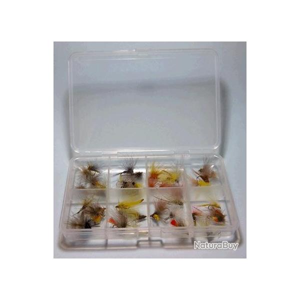 LOT DE MOUCHES ARTIFICIELLES 40 CUL DE CANARD