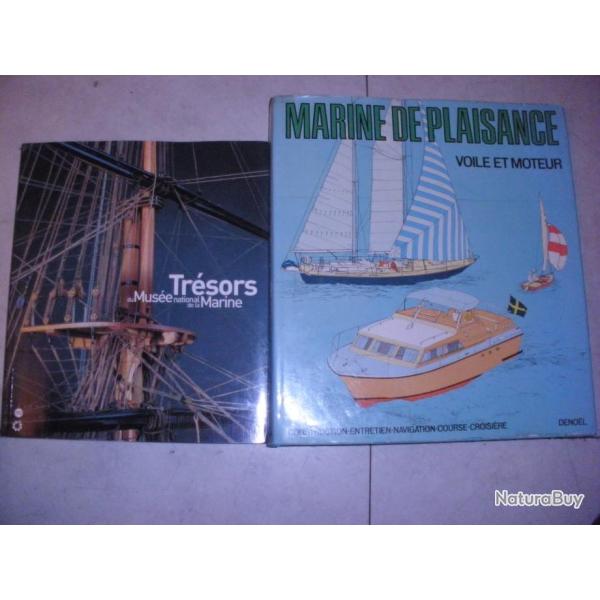 TRESORS du mus�e de la marine + ALBUM marine de plaisance