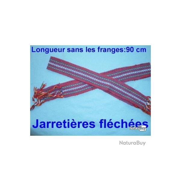 Jarreti�res fl�ch�es ! Pour reconstitution ou pour compl�ter votre tenue "Trappeur" ! Trade,