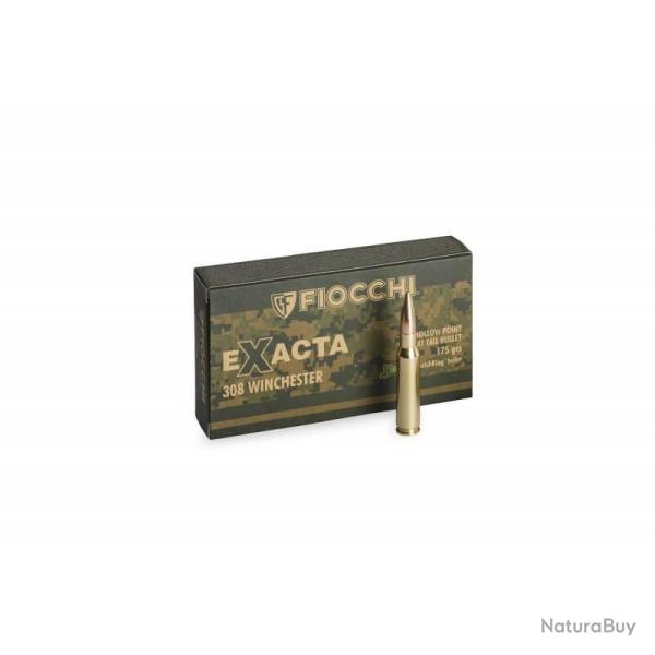 20 MUNITIONS FIOCCHI EXACTA CAL 308 WIN 168GR HPBT LIV GRATIS