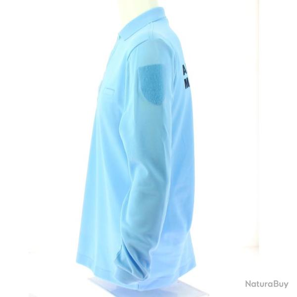 Polo Bleu Ciel M.Longues AFFAIRES MARITIMES