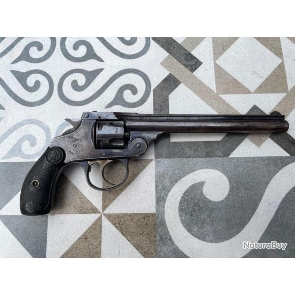 Revolver IVER JOHNSON double action .32 Safety Automatic  & son kit HC de rechargement