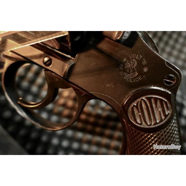 MAGNIFIQUE COLT 38 SW NEW POLICE POSITIVE