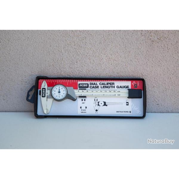 pied  coulisse 150mm RCBS mm-pouce