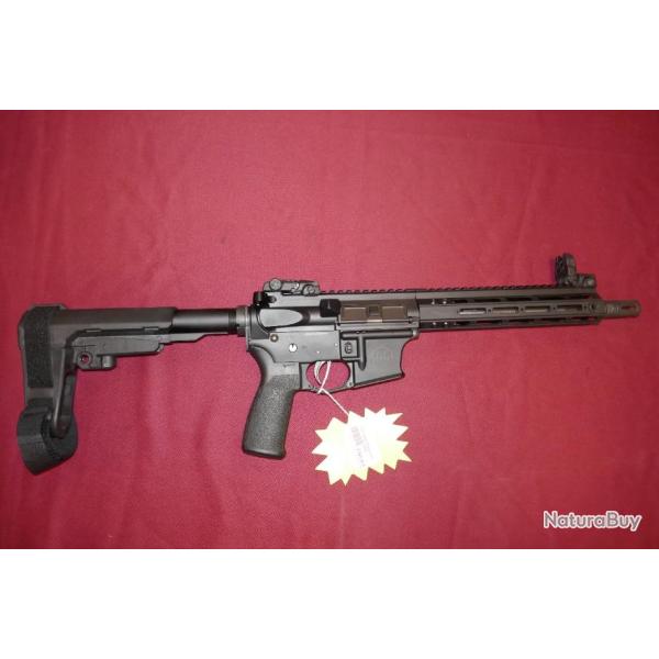 Carabine AR9 ALPHA FOXTROT AF9 10,5 PCC en 9x19mm utilisant des chargeurs GLOCK