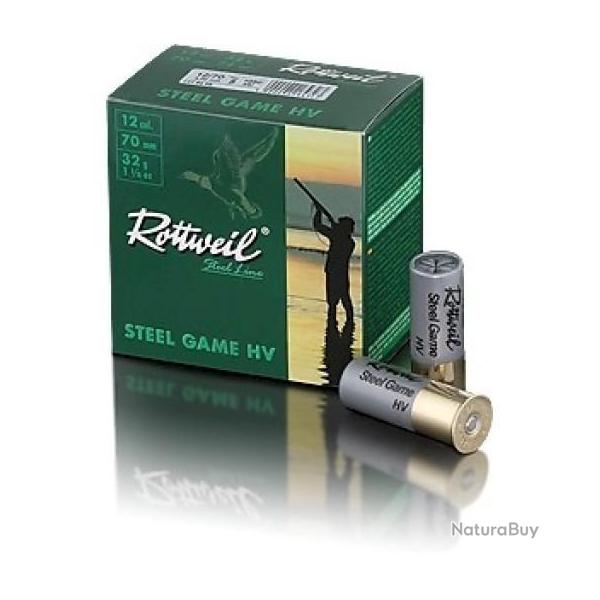 ROTTWEIL CAL.12/70 STEEL GAME HV 32GR PAR 75