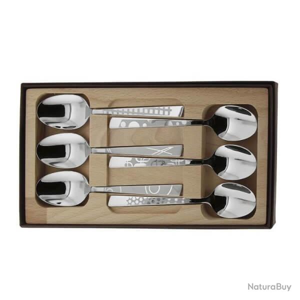 Coffret 6 cuill�res � caf� Roger Orf�vre Maison