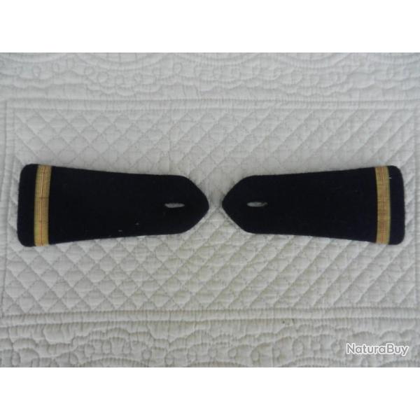 paire de pattes d'paule - paulettes militaires adjudant ou adjudant chef