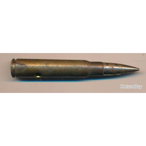 UNE CARTOUCHE 7,92 x 57 Mauser  ww2 TCHECOSLOVAQUIE Balle SS de 1940