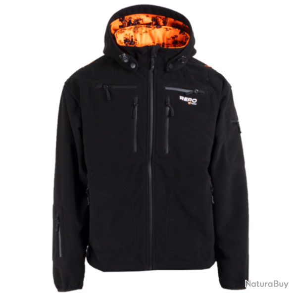 VESTE REVERSIBLE KARELIA NOIRE REPO EXTREME