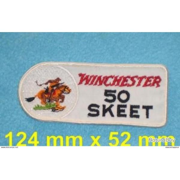 Ecusson brod  coudre WINCHESTER pour orner votre gilet !