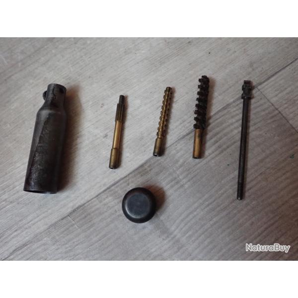 Outil de nettoyage pour parabellum et/ou revolvers 1882, 1882/29 suisse