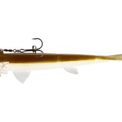 Leurre Souple Westin Twinteez Pelagic V-TAIL R'N'R 70g 70g 21cm Baitfish Ghost