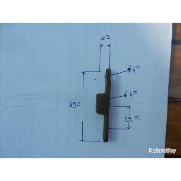 pi�ce d�tach�e support de d�tente d'arme