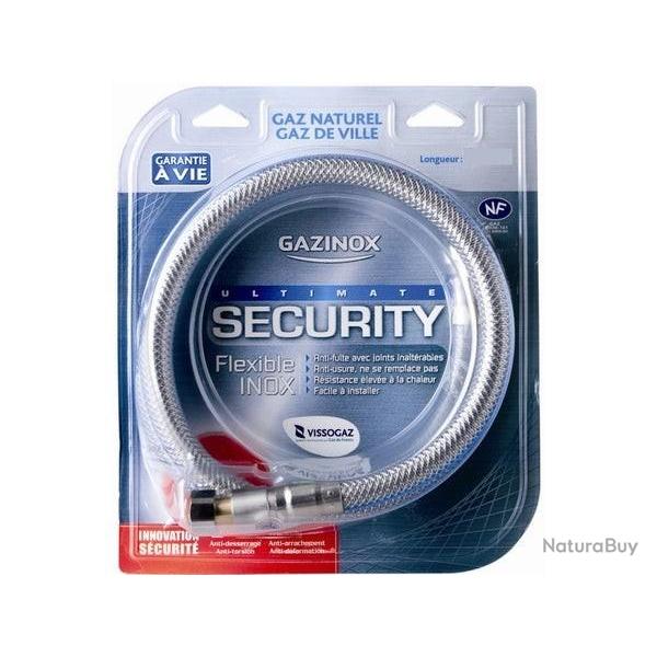 TUYAU GAZ EN INOX 1.50 M (Gaz de Ville)