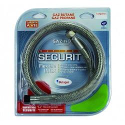 TUYAU GAZ EN INOX 1.50 M (Gaz Bouteille)