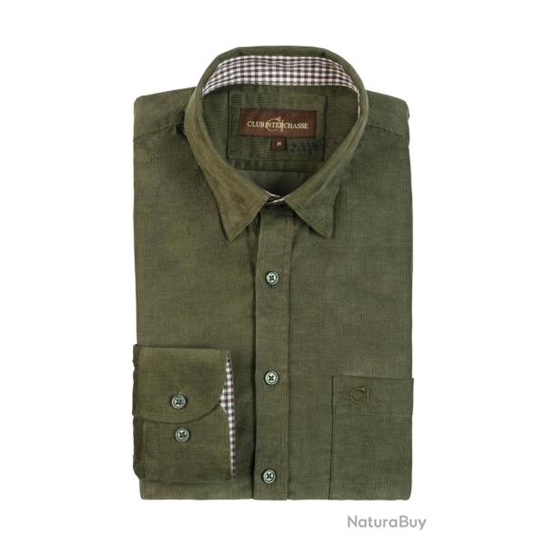Chemise de chasse Club Interchasse Olive