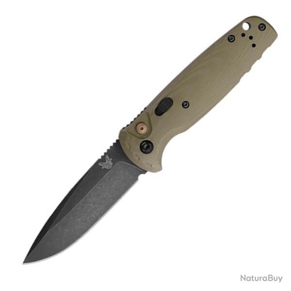Couteau tactique automatique Benchmade Composite lite Auto Od Green