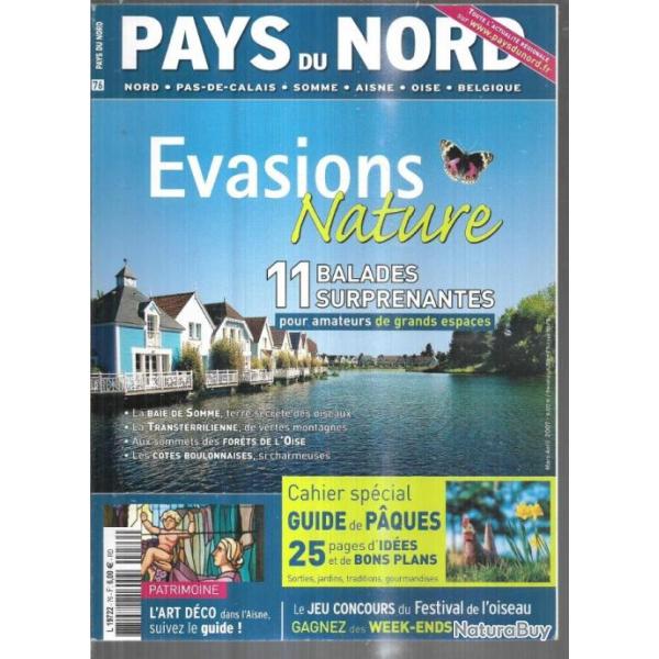 pays du nord 75,76 , la chicor�e, parade des g�ants, art d�co, �vasions nature 11 balades