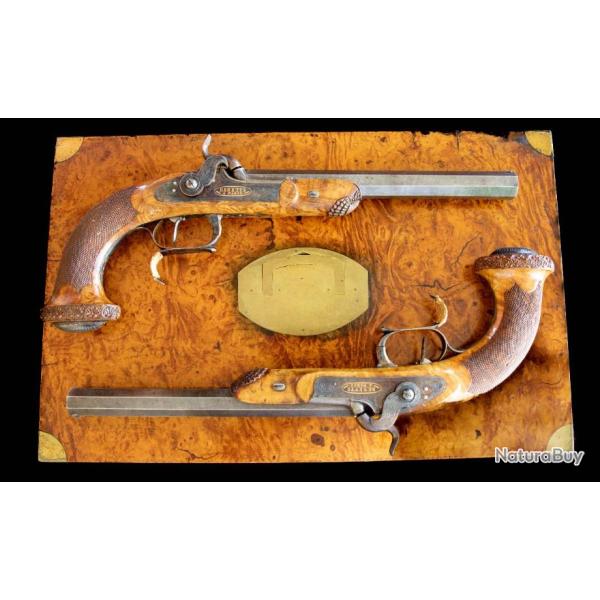 COFFRET DE GRAND LUXE SIGNE ALBERT RENETTE A PARIS REF: 641