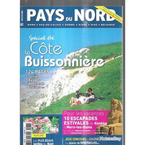 pays du nord magazine 78 � 84 2007-2008, 7 revues , futaies fut�es, lille aux tr�sors, moulins,