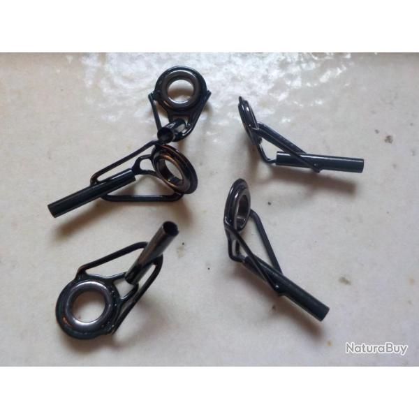 POCHETTES DE 5 ANNEAUX DE POINTE RAGOT INT TUBE 2.2MM INT ANNEAU 5.5MM