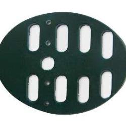 Palette ovale en plastique 12 cm