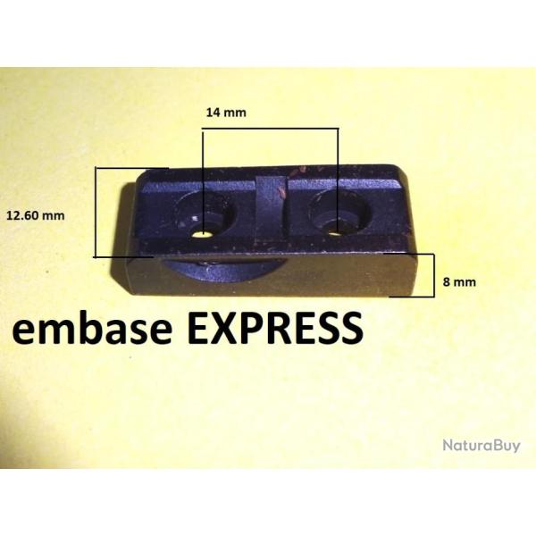 embase ACIER + 2 vis pour montage sur EXPRESS � 25.00 euros !!!!!!!!!- VENDU PAR JEPERCUTE (D23H116)