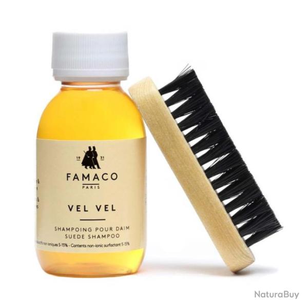 FLACON VEL VEL 100 ML + BROSSE FAMACO