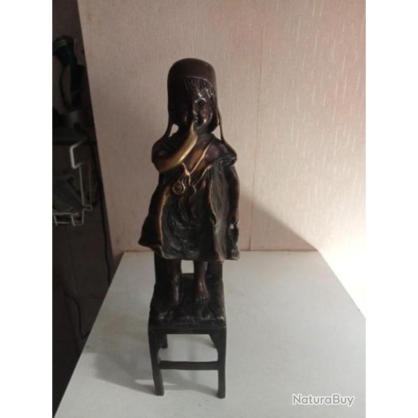 statuette en bronze XIX�me hauteur 31 cm