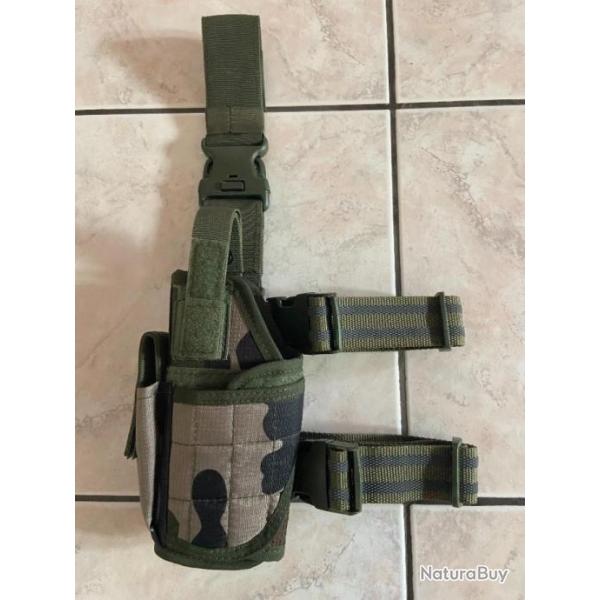 Holster universel gaucher camo Centre Europe