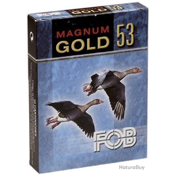 Cartouches � plomb dor� FOB Gold 53 Magnum