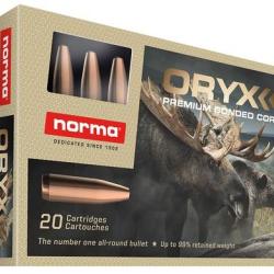 Cartouches Norma Oryx 9,3x62 232grs 15g