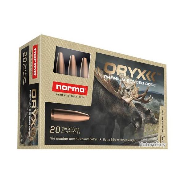Cartouches Norma Oryx 9,3x62 232grs 15g