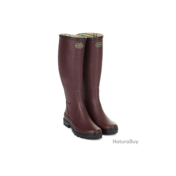 BOTTE LE CHAMEAU GIVERNY FEMME DOUBL�E JERSEY CERISE