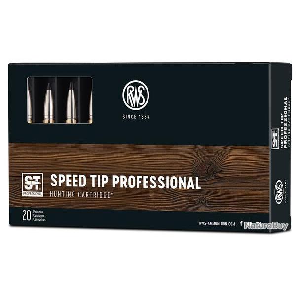 Cartouches RWS Speed Tip Pro calibre 30-06 165gr 10.7G 165GR