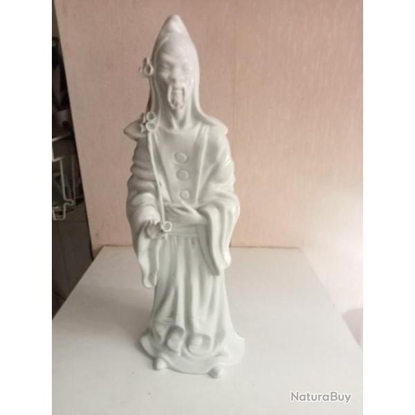 statuette en porcelaine de chine  XIX�me Hauteur 31 cm