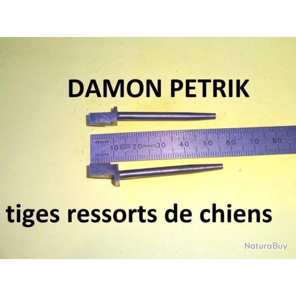 paire de tiges de ressorts de chiens de fusil DAMON PETRIK petrick - VENDU PAR JEPERCUTE (D23H17)