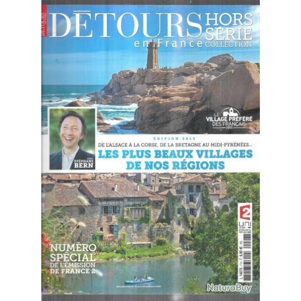 D�tours en france hors s�rie 7 les plus beaux villages de nos r�gions �dition 2015
