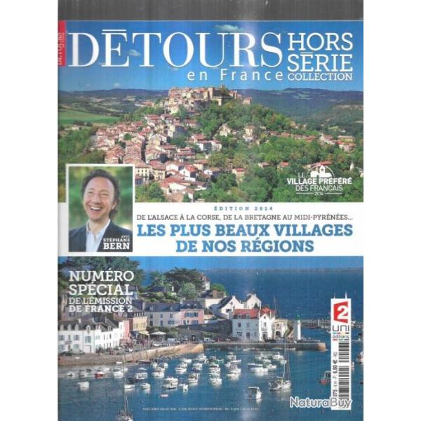 D�tours en france hors s�rie 6 les plus beaux villages de nos r�gions �dition 2014