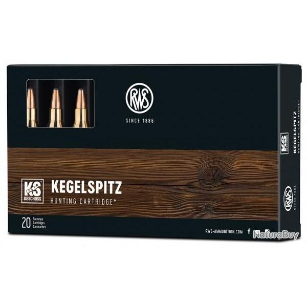 Cartouches Rws KS 7x65r 162grs 10.5g