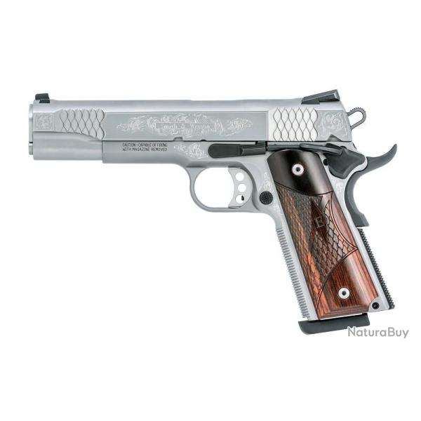 PISTOLET S&W 1911 E-SERIES GRAVE CAL.45ACP
