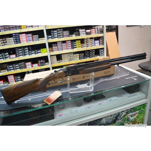 SUPERPOSE DE CHASSE ATA  SP WOODCOCK  BECASSIER CALIBRE 12/76 CANON DE 61 RAYE/CI  JECTEUR NEUF