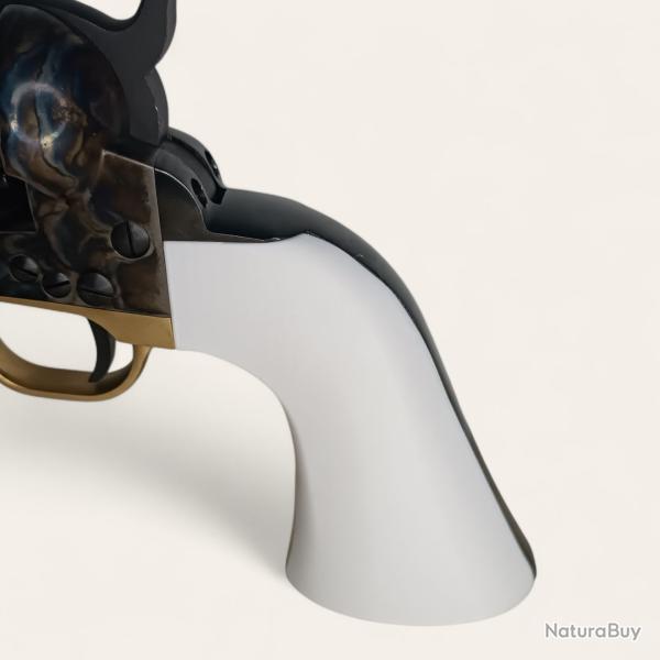 Plaquettes Colt 1860 Pietta blanc