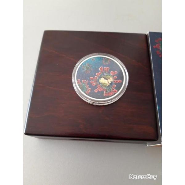 A saisir  extr�mement rare 10 yuan panda argent 2020 BU FDC 100 exemplaires