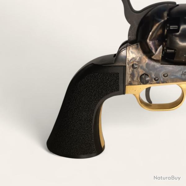Plaquettes textur�es Colt 1860 Pietta noir