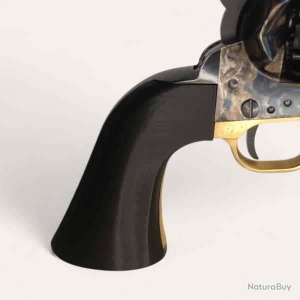 Plaquettes Colt 1860 Pietta noir